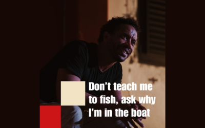 Don’t teach me to fish, ask why I’m in the boat